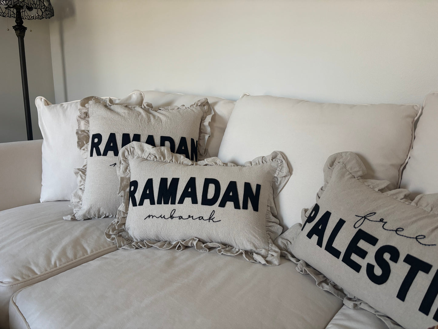 Linen Throw Pillow