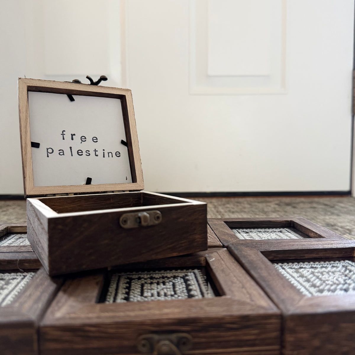 Tiny Tatreez’ed Trinket Box