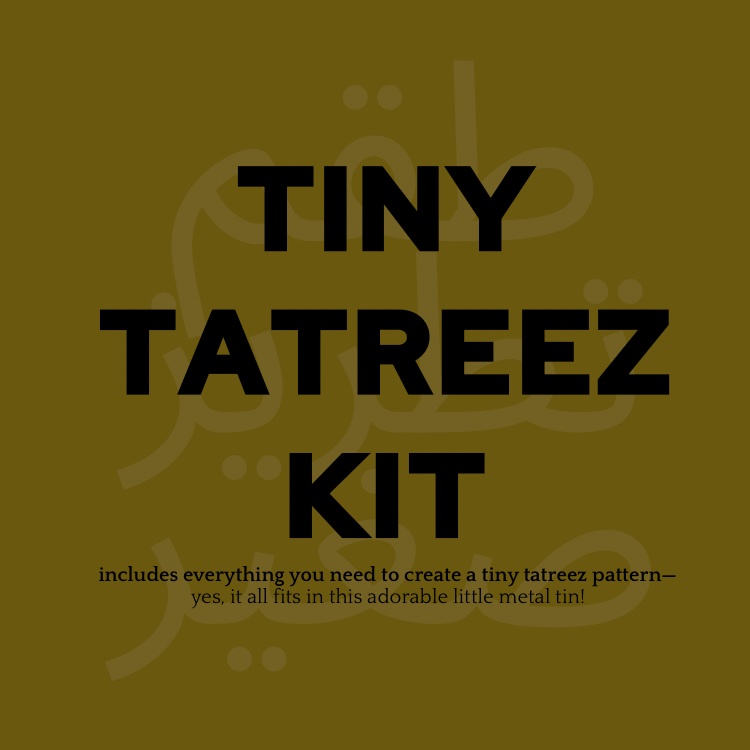 Tiny Tatreez Kit