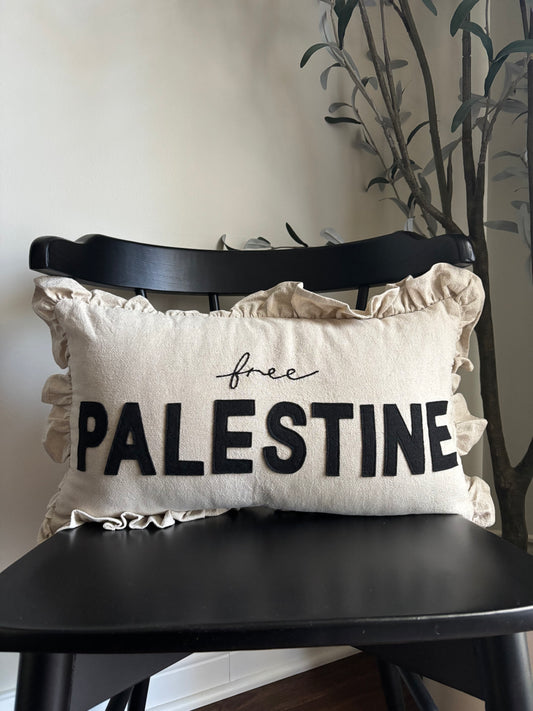 Linen Throw Pillow