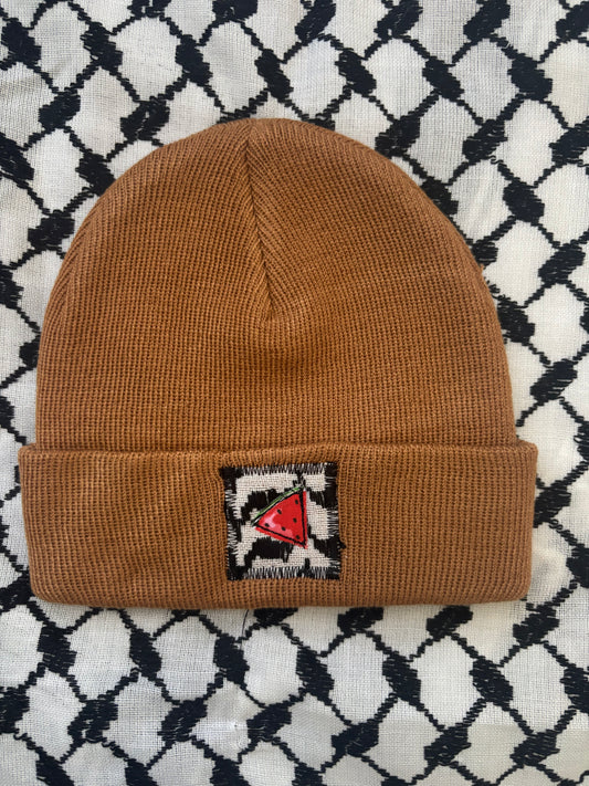Kids’ Watermelon Keffiyeh Beanie