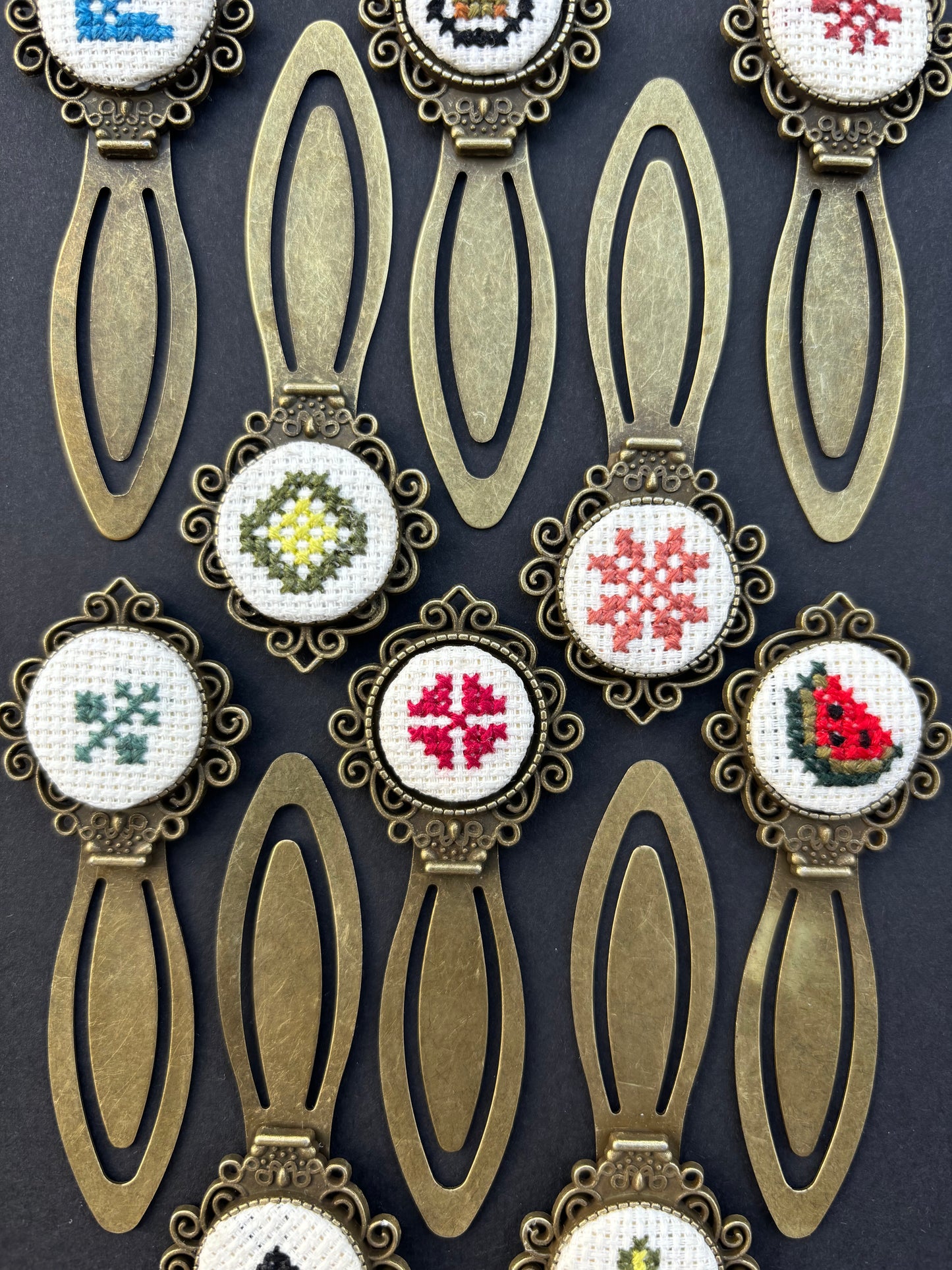 Hand Embroidered Bookmark