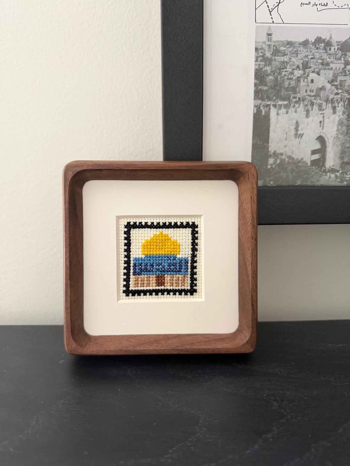 Al-Quds Tiny Tatreez Frame