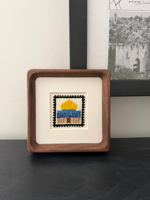 Al-Quds Tiny Tatreez Frame
