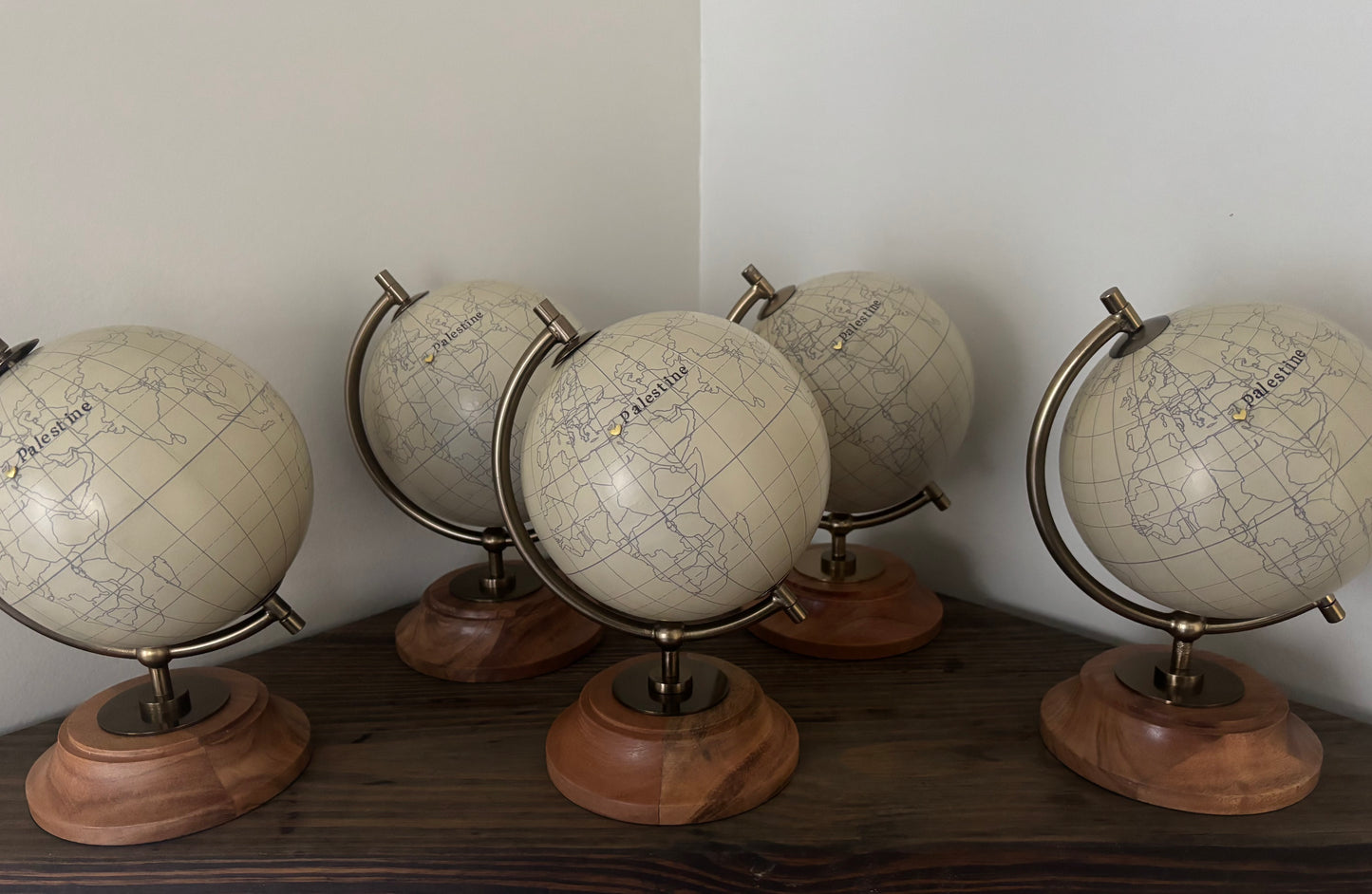 Palestine Desktop Globe