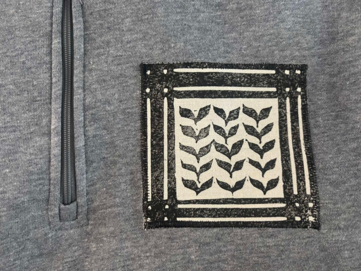 Keffiyeh Quarter Zip